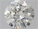 Natural Diamond 3.01 Carats, Round with Excellent Cut, H Color, SI1 Clarity and Certified by GIA