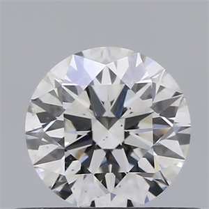 Picture of Natural Diamond 0.44 Carats, Round with Excellent Cut, F Color, VS2 Clarity and Certified by GIA