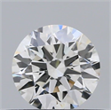 Natural Diamond 0.40 Carats, Round with Excellent Cut, H Color, VS1 Clarity and Certified by GIA