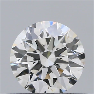 Picture of Natural Diamond 0.40 Carats, Round with Excellent Cut, H Color, VS1 Clarity and Certified by GIA