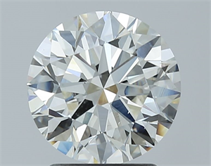 Picture of Natural Diamond 2.10 Carats, Round with Excellent Cut, J Color, SI2 Clarity and Certified by GIA