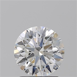 Picture of Natural Diamond 1.70 Carats, Round with Excellent Cut, F Color, VVS2 Clarity and Certified by GIA