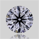 Natural Diamond 0.40 Carats, Round with Very Good Cut, H Color, SI2 Clarity and Certified by GIA