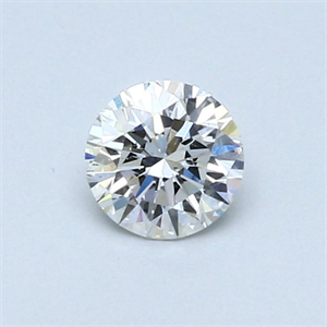 Picture of Natural Diamond 0.41 Carats, Round with Very Good Cut, G Color, SI1 Clarity and Certified by GIA