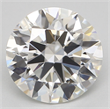 Natural Diamond 1.50 Carats, Round with Excellent Cut, H Color, VVS1 Clarity and Certified by GIA