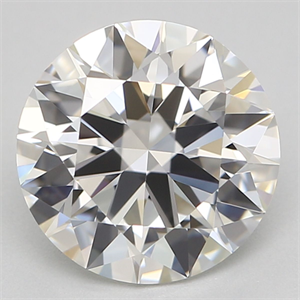 Picture of Natural Diamond 1.50 Carats, Round with Excellent Cut, H Color, VVS1 Clarity and Certified by GIA