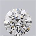 Natural Diamond 0.46 Carats, Round with Excellent Cut, J Color, VS2 Clarity and Certified by GIA