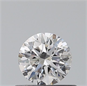 Natural Diamond 0.40 Carats, Round with Excellent Cut, E Color, SI1 Clarity and Certified by GIA