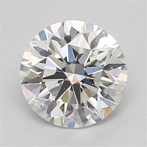 Picture of Natural Diamond 0.42 Carats, Round with Excellent Cut, G Color, VS2 Clarity and Certified by GIA