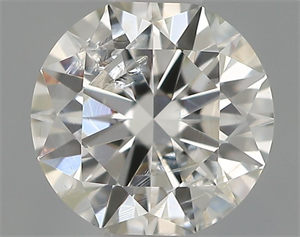 Picture of Natural Diamond 0.41 Carats, Round with Excellent Cut, G Color, SI2 Clarity and Certified by IGI