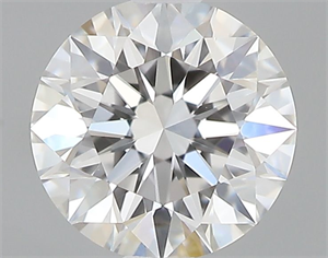 Picture of Natural Diamond 0.41 Carats, Round with Excellent Cut, E Color, VS1 Clarity and Certified by GIA