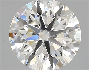 Picture of Natural Diamond 0.44 Carats, Round with Excellent Cut, I Color, VS2 Clarity and Certified by GIA