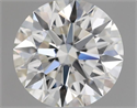 Natural Diamond 0.40 Carats, Round with Excellent Cut, J Color, VS1 Clarity and Certified by GIA