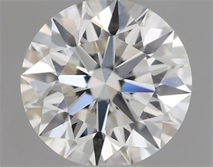 Picture of Natural Diamond 0.40 Carats, Round with Excellent Cut, J Color, VS1 Clarity and Certified by GIA