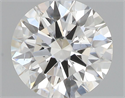 Natural Diamond 0.40 Carats, Round with Excellent Cut, G Color, SI1 Clarity and Certified by GIA