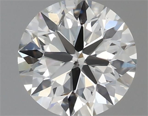 Picture of Natural Diamond 0.45 Carats, Round with Very Good Cut, K Color, SI1 Clarity and Certified by GIA