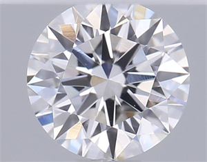 Picture of Natural Diamond 0.40 Carats, Round with Excellent Cut, F Color, VS2 Clarity and Certified by GIA