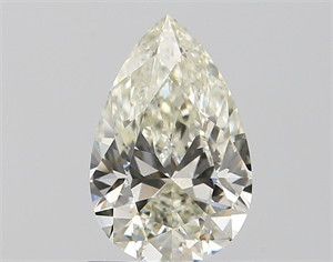 Picture of Natural Diamond 1.01 Carats, Pear with  Cut, I Color, VS2 Clarity and Certified by IGI