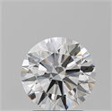 Natural Diamond 2.25 Carats, Round with Excellent Cut, H Color, VS2 Clarity and Certified by GIA