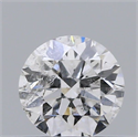 Natural Diamond 0.40 Carats, Round with Excellent Cut, E Color, I1 Clarity and Certified by GIA