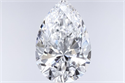 Natural Diamond 0.75 Carats, Pear with  Cut, D Color, IF Clarity and Certified by GIA