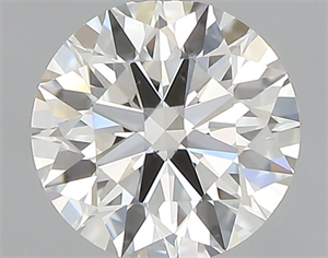 Picture of Natural Diamond 0.41 Carats, Round with Excellent Cut, I Color, SI1 Clarity and Certified by GIA