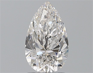 Picture of Natural Diamond 1.52 Carats, Pear with  Cut, F Color, VVS1 Clarity and Certified by GIA