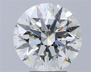 Picture of Natural Diamond 4.63 Carats, Round with Excellent Cut, J Color, SI2 Clarity and Certified by GIA