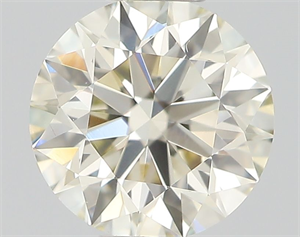 Picture of Natural Diamond 0.41 Carats, Round with Excellent Cut, K Color, VS1 Clarity and Certified by IGI