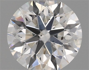 Picture of Natural Diamond 0.40 Carats, Round with Excellent Cut, F Color, SI1 Clarity and Certified by GIA