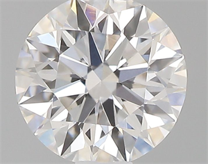 Picture of Natural Diamond 0.40 Carats, Round with Excellent Cut, F Color, VS1 Clarity and Certified by GIA