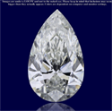 Natural Diamond 2.04 Carats, Pear with  Cut, H Color, SI2 Clarity and Certified by IGI