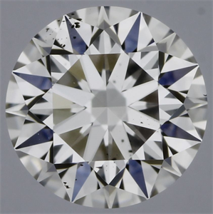 Picture of Natural Diamond 0.41 Carats, Round with Excellent Cut, I Color, SI1 Clarity and Certified by GIA