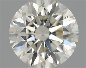 Picture of Natural Diamond 0.42 Carats, Round with Excellent Cut, I Color, VS2 Clarity and Certified by IGI