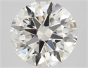 Natural Diamond 3.08 Carats, Round with Excellent Cut, J Color, VVS1 Clarity and Certified by GIA