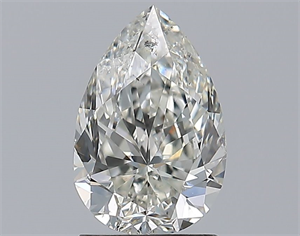 Picture of Natural Diamond 1.70 Carats, Pear with  Cut, J Color, SI1 Clarity and Certified by GIA