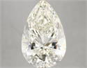 Natural Diamond 4.03 Carats, Pear with  Cut, K Color, SI1 Clarity and Certified by IGI