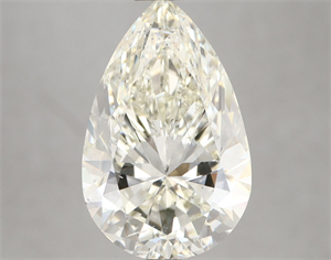 Picture of Natural Diamond 4.03 Carats, Pear with  Cut, K Color, SI1 Clarity and Certified by IGI