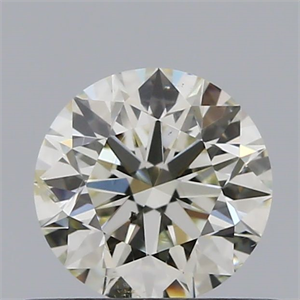 Picture of Natural Diamond 0.50 Carats, Round with Excellent Cut, I Color, SI1 Clarity and Certified by IGI