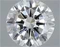 Natural Diamond 0.40 Carats, Round with Very Good Cut, D Color, SI1 Clarity and Certified by GIA