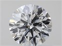 Natural Diamond 0.40 Carats, Round with Excellent Cut, G Color, SI1 Clarity and Certified by GIA