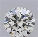 Natural Diamond 0.42 Carats, Round with Excellent Cut, J Color, VS1 Clarity and Certified by GIA