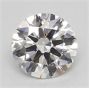 Natural Diamond 0.40 Carats, Round with Excellent Cut, H Color, VVS1 Clarity and Certified by GIA