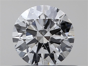 Picture of Natural Diamond 0.40 Carats, Round with Excellent Cut, E Color, VS2 Clarity and Certified by GIA