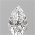 Natural Diamond 2.02 Carats, Pear with  Cut, E Color, VS1 Clarity and Certified by GIA