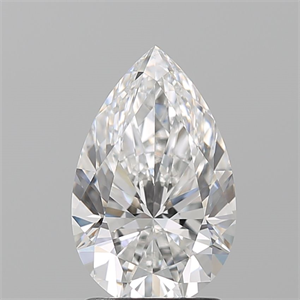 Picture of Natural Diamond 2.02 Carats, Pear with  Cut, E Color, VS1 Clarity and Certified by GIA