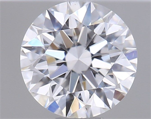 Picture of Natural Diamond 0.44 Carats, Round with Excellent Cut, E Color, SI1 Clarity and Certified by GIA