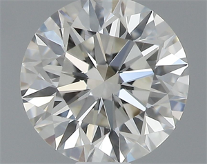 Picture of Natural Diamond 0.44 Carats, Round with Excellent Cut, J Color, VVS2 Clarity and Certified by GIA