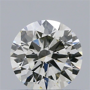 Picture of Natural Diamond 0.40 Carats, Round with Excellent Cut, H Color, SI1 Clarity and Certified by IGI