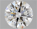 Natural Diamond 1.53 Carats, Round with Excellent Cut, G Color, VS1 Clarity and Certified by GIA